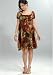 Women's Lauren Kiyomi Printed Silk Chiffon Dress (Maternity) - More Colors Available