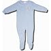 Disney "Tinkerbell" Soft Blue Terry Footed Sleeper for Toddler Girls