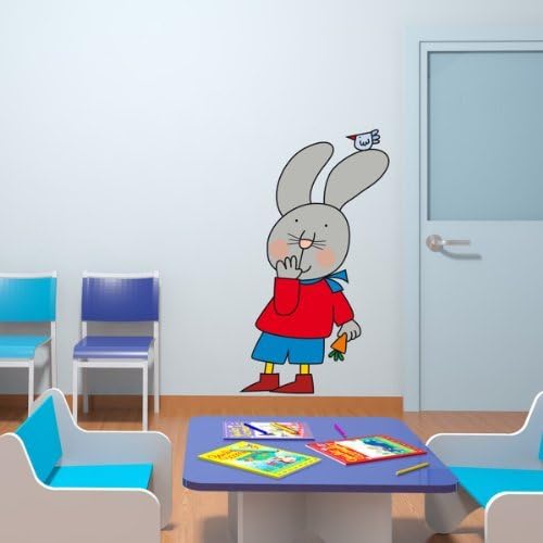 STICASA - "JULIO BUNNY IS AFRAID" -The Italian Premium Wall Decals