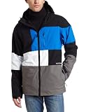 Quik SNOW Men’s Trip Jacket, Black Print, X-Large thumbnail
