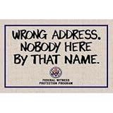 Wrong Address Doormat