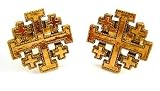 The Vatican Library Collection Men's Gold-Tone Jerusalem Cross Cufflinks