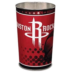 Houston Rockets NBA Tapered Wastebasket (15" Height)