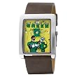 Armitron Men's 880009 Rectangular "The Green Lantern" Brown Strap Character Watch