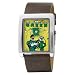 Armitron Men's 880009 Rectangular "The Green Lantern" Brown Strap Character Watch