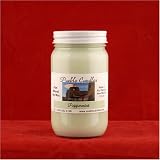 Peppermint 16oz. Mason Jar Scented Soy Wax Candle, By Pueblo Candles