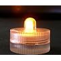 Submersible Battery LED 10 Lights~AMBER~Wedding~Tea Light