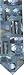Harley Davidson Engine Parts Novelty Tie Novelty Tie