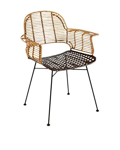 Natura Accent  Sedia da Giardino Marrone/Naturale