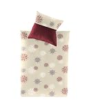 Produkt-Bild: Irisette 8058_60_135x200 Aida Mikrofaser Flauschbettw&auml;sche, rot