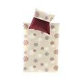 Irisette 8058_60_135x200 Aida Mikrofaser Flauschbettw�sche, rot