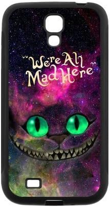 Galaxy Space Cheshire Cat Phone Case [Customizable by Buyers] [Create Your Own Phone Case] Slim Fitted Hard Protector Cover for iphone 4 4s