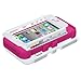 MYBAT Hybrid Dual Layer Protector Cover with Kickstand for Apple iPhone 4/4S - Retail Packaging - Butterfly Dancing/Hot Pink