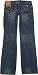 RED PEPPER 7024 Size 27 Women's Bootcut Jeans Embroidery Embroidered Distressed