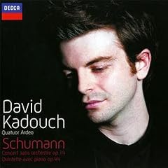 Schumann : Concerto sans orchestre Op. 14 - Quintette avec piano Op. 44