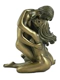 GOLDEN MOMENT ~ Bronzed Sculpture for Lovers ~ Ideal Anniversary Gift