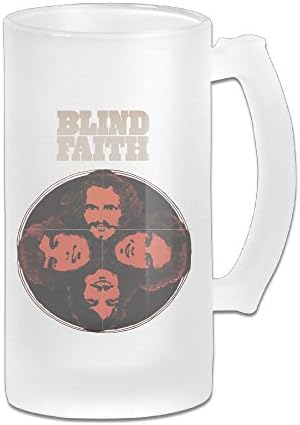J3G9 Stainless Steel Vacuum Insulated Party Beer Mug Blind Faith Insulated Vacuum Cup White