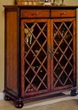 Two Tone Wine Storage Cabinet