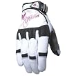 Joe Rocket Heartbreaker Women's Textile Street Motorcycle Gloves - White/Purple