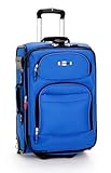 Delsey "Helium Fusion" Carry-On Expandable Upright, 21" Sky Blue