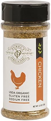 Purely Organic Spice Blend Rub - For Chicken - 4.5 Ounce