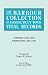 The Barbour Collection of Connecticut Town Vital R