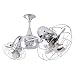 Duplo Dinamico Rotational Ceiling Fan with Metal Blades
