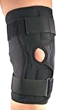 OTC ORTHOTEX Knee Stabilizer Wrap with Hinged Bars, Small