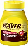 Genuine Bayer Aspirin 325mg Tablets  200 Coated Tablets