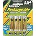 image and picture of RechargEable NiMH Batteries (2500 mAh NiMH AA 4-pk)NM7154