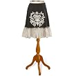 Embroidered Dobby Voile Ruffle Skirt (Petite, Tall & Misses Sizes XS-3X)