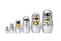 Robot Russian Matryoshka Dolls