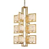 Moderne Three-tier Entry Chandelier by Corbett Lighting