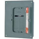 Square D by Schneider Electric QO120L125GC QO 125-Amp 20-Space 20-Circuit Indoor Main Lugs Load Center with Cover and Ground Bar