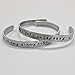 Sigma Sigma Sigma - Empowered, Tri Sigma Greek Sorority Quote Bracelet made of non tarnish aluminum