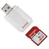 Produkt-Bild: SanDisk Eye-Fi Secure Digital High Capacity Card (SDHC) + Reader 8GB
