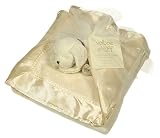 Cloud b Velboa Baby Blanket with Baby Lab - Natural