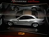 Review Maisto 36894 blue / Mercedes-Benz SL55 AMG in Dark Blue (1:18 scale) Diecast Model Car