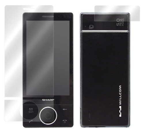OverLay Brilliant for HYBRID W-ZERO3(WS027SH) 高光沢液晶保護シート OBWS027SH
