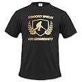 EISHOCKEY SPIELER AUS LEIDENSCHAFT - GOLD - HERREN - T-SHIRT by Jayess Gr. S bis XXL