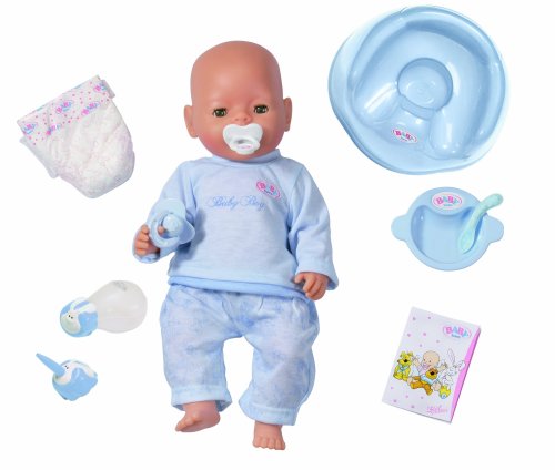Zapf  803547 - Baby Born Puppe Junge, hellhäutig