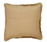 Khaki Euro Pillow Case Cover Set