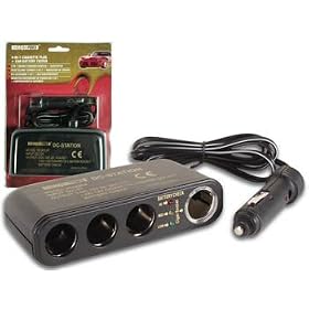 CIGARETTE 4-IN-1 PLUG + CAR BATTERY TESTER by Velleman