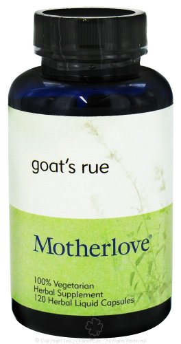 Motherlove: Goat's Rue 120 Vegetarian Capsules (Alcohol Free)