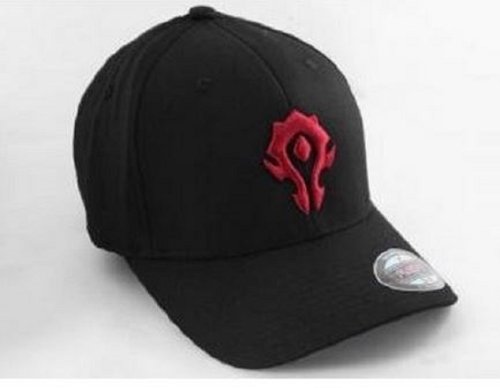 Blizzard Merchandise: World of Warcraft WOW Horde 3D Crest Flexfit Hat