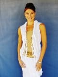 Strings and Pleats Sleeveless Vest