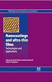 Nanocoatings and ultra-thin films : technologies and applications