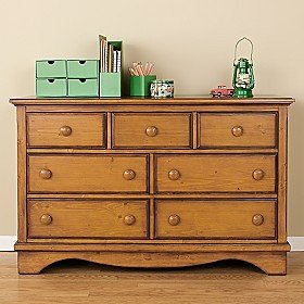 Kids Stained Honey 7-Drawer Dresser - 7-Drawer Dresser (Honey)