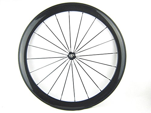 3sbike 700c Clincher Cycle Wheel 50mm Front Wheel Replacement 20 Holes Glossy Finish