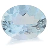 Aquamarine 10x8 MM Oval Brilliant Cut: 2.25 Carats